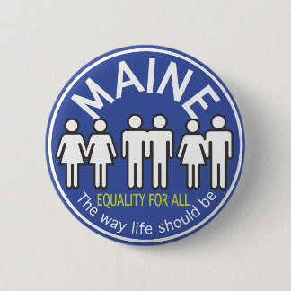 Badge Rond 5 Cm Égalité pour tout le bouton