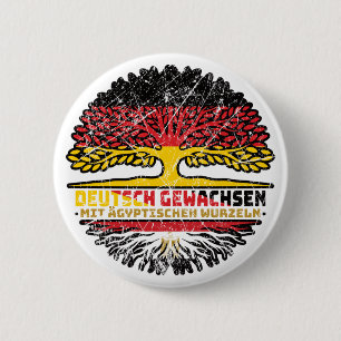 Badge Rond 5 Cm Egypte : Allemagne : Arbre de Wur