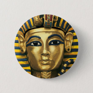 Badge Rond 5 Cm Égypte - Toutankhamon