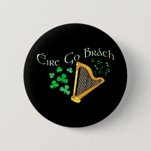 Badge Rond 5 Cm Eire vont des boutons de Brach