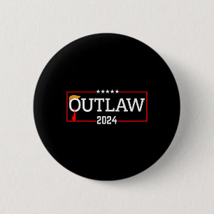 Badge Rond 5 Cm Élection 2024 Président Trump 2024 Reprenez l'Amér