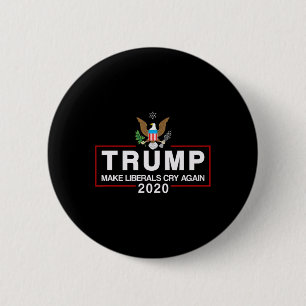 Badge Rond 5 Cm Élection pro Donald Trump républicain Gop