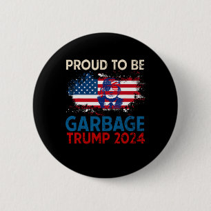 Badge Rond 5 Cm Élection Trump 2025 Fier d'être un vote pour les o