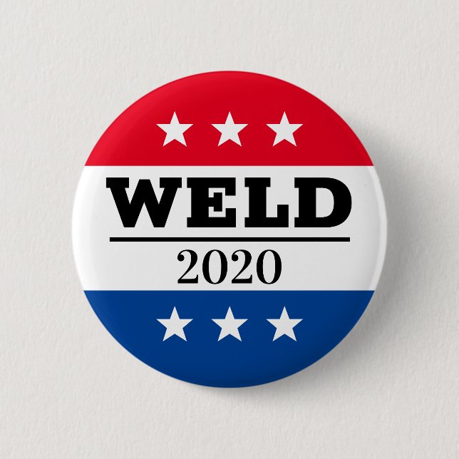 Badge Rond 5 Cm Election WELD 2020 (Devant)