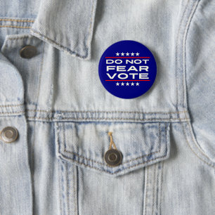 Badge Rond 5 Cm Élections de mi-mandat 2026 Démocrates Se Lever Vo