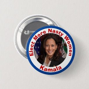 Badge Rond 5 Cm Élections plus de femmes malveillantes