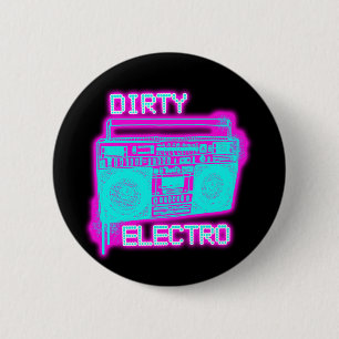 BADGE ROND 5 CM ÉLECTRO SALE