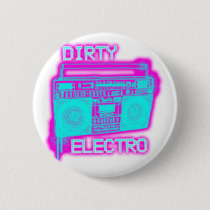 BADGE ROND 5 CM ÉLECTRO SALE