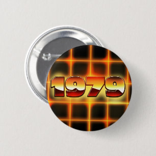 Badge Rond 5 Cm électronique 1979