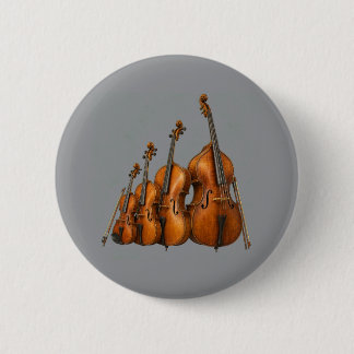 Badge Rond 5 Cm Élégance orchestrale : La famille du violon sur sc