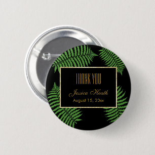 Badge Rond 5 Cm Élégant Classieux Bracken Anniversaire Merci