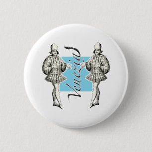 Badge Rond 5 Cm Elégant garçon de Venise Renaissance