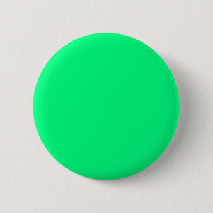 Badge Rond 5 Cm Elégant minimaliste en noir massif Ressort vert co