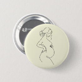Badge Rond 5 Cm Élégante épinglette de faveur de baby shower pour