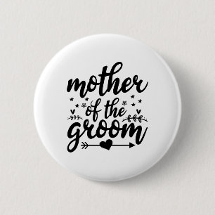 Badge Rond 5 Cm Élégante Mère Du Mariage De La Chambre Mariage Mam