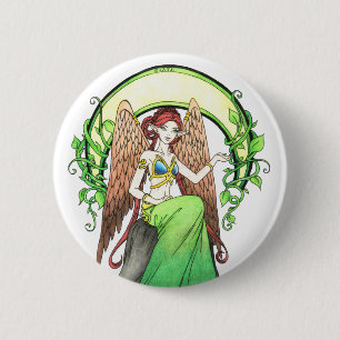 Badge Rond 5 Cm Élément de bouton de Terre