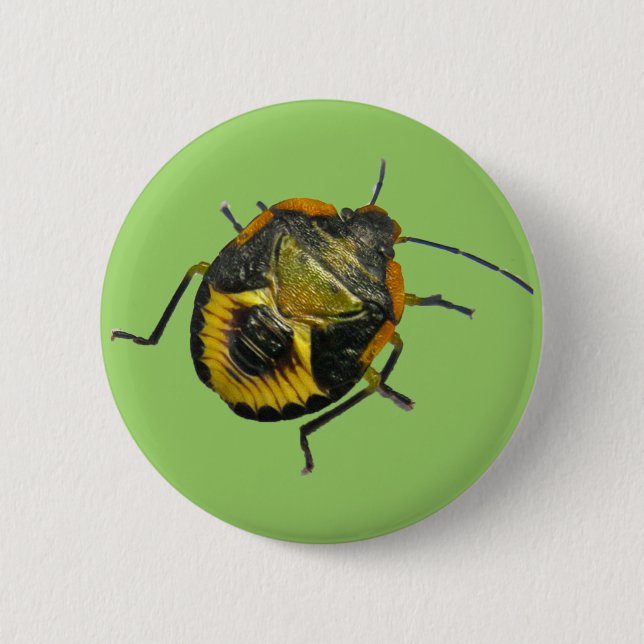 Badge Rond 5 Cm Éléments de coordination de la nymphe puissante ve (Devant)