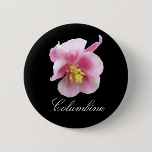 Badge Rond 5 Cm Eléments de fleur de colonne