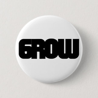 Badge Rond 5 Cm Élevez les visuels - logo de Growvisuals