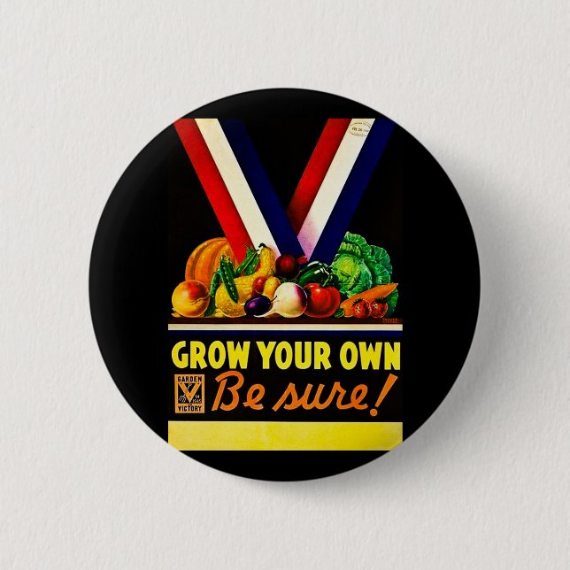 Badge Rond 5 Cm Élevez vos propres - soyez sûr ! La deuxième (Devant)