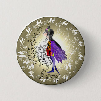 Badge Rond 5 Cm Elf