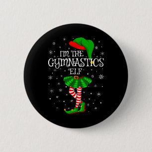 Badge Rond 5 Cm Elf Noël Matching Famille Femmes Filles Elf
