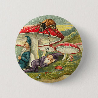 Badge Rond 5 Cm Elfes somnolents