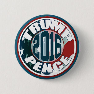 Badge Rond 5 Cm Élisez Donald Trump Mike les penny 2016
