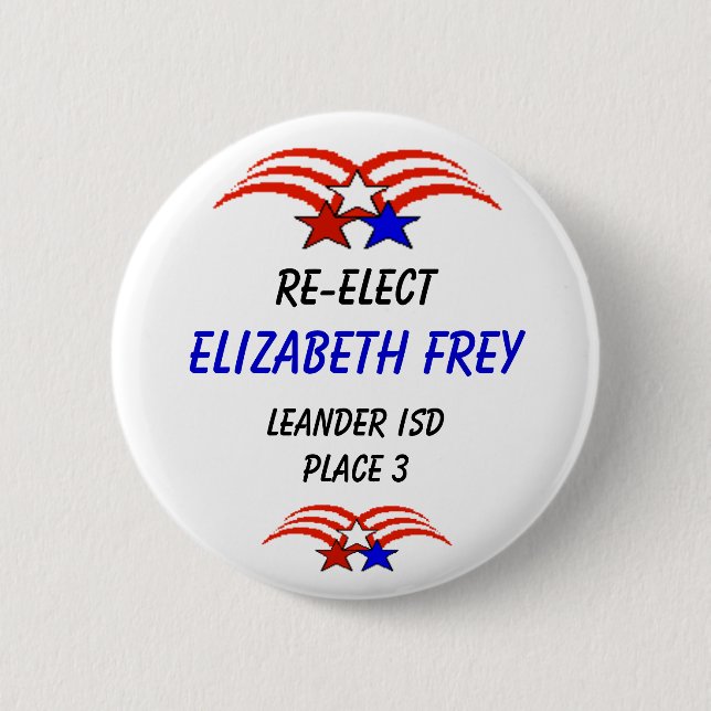 Badge Rond 5 Cm Elizabeth Frey 1 (Devant)