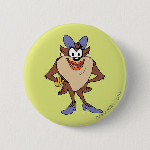 Badge Rond 5 Cm Elle-diable en couleur
