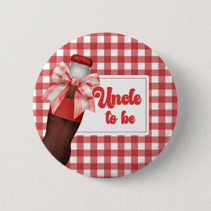 Badge Rond 5 Cm Elle est Prête à Accoucher Baby Shower Oncle à Ven
