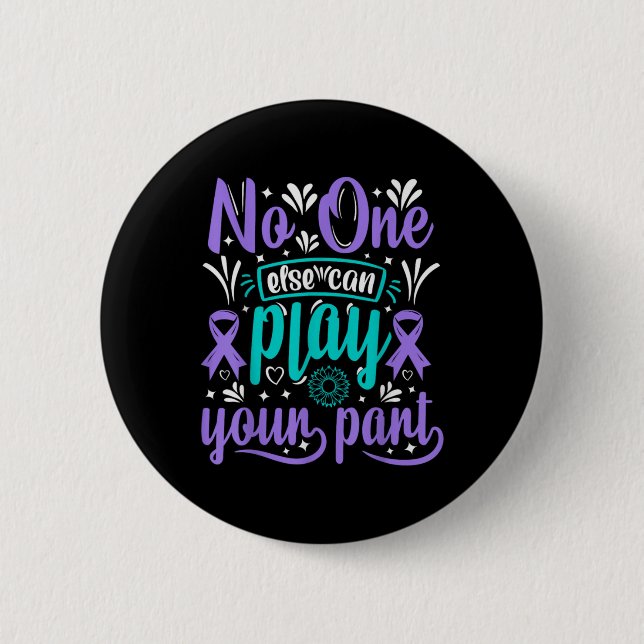 Badge Rond 5 Cm Else Can Play Your Part  (Devant)