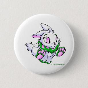 Badge Rond 5 Cm Emballage de Cybunny vert