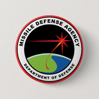 Badge Rond 5 Cm Emblem de l'Agence de défense antimissile
