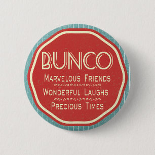 Badge Rond 5 Cm Emblème de cru de Bunco