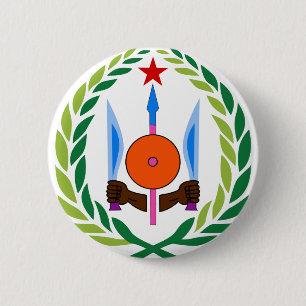 Badge Rond 5 Cm emblème de djibouti