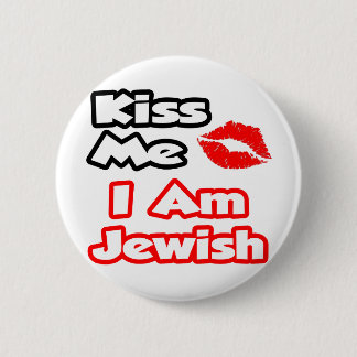 Badge Rond 5 Cm Embrasse-Moi...Je Suis Juif