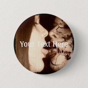 Badge Rond 5 Cm Embrasser les pertes