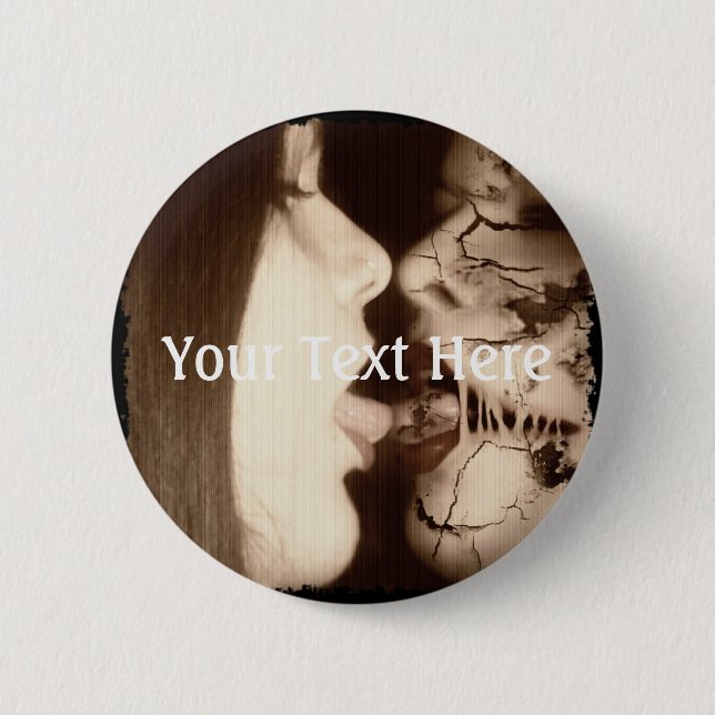 Badge Rond 5 Cm Embrasser les pertes (Devant)