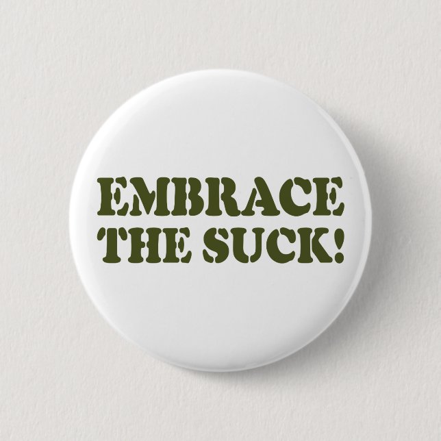 BADGE ROND 5 CM EMBRASSEZ LE SUCK ! (Devant)