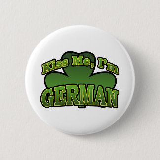 Badge Rond 5 Cm Embrassez-moi que je suis bouton allemand