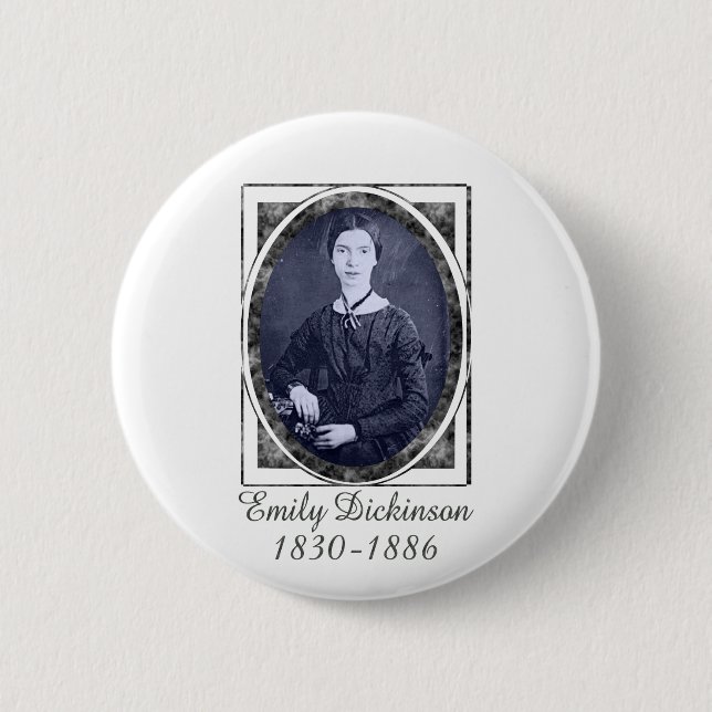 Badge Rond 5 Cm Emily Dickinson (Devant)