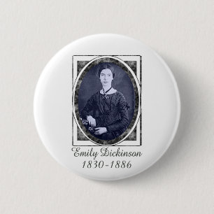 Badge Rond 5 Cm Emily Dickinson