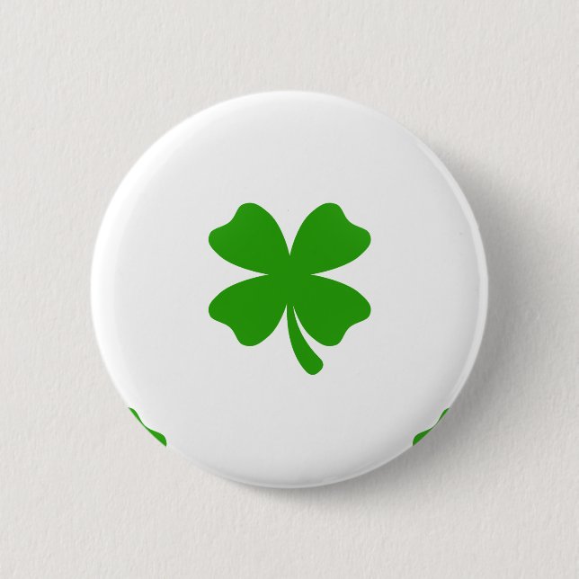 Badge Rond 5 Cm émoticône st patrick (Devant)