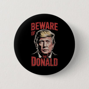 Badge Rond 5 Cm Empêcher le président Donald Trump d'être anti-rép