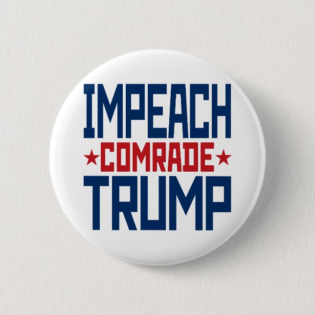Badge Rond 5 Cm Empêcher Trump - Contre Trump (Devant)