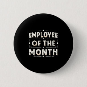 Badge Rond 5 Cm Employé Du Mois Chemise Hommes Femmes Meilleur Tra