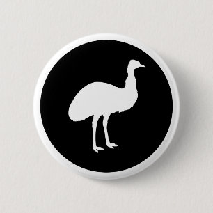 Badge Rond 5 Cm Emu