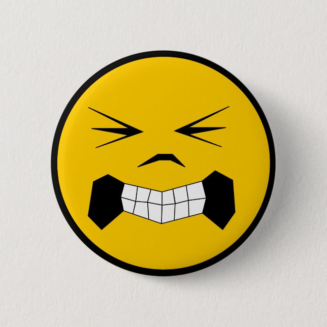 Badge Rond 5 Cm En colère (Devant)