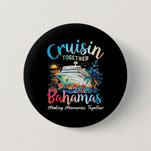 Badge Rond 5 Cm En croisière ensemble Hamas 2025 Créer des souveni